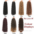 Synthetic Soft Faux Locs Curly Crochet Hair Extensions